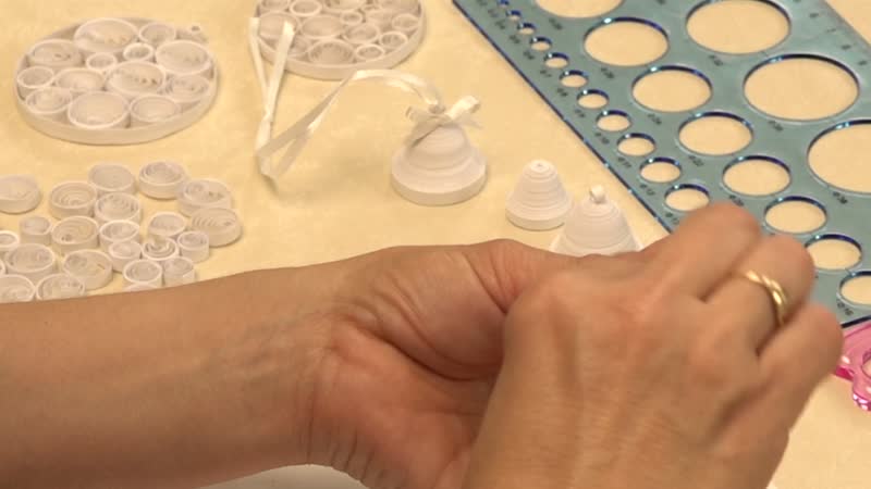 Quilling - harang, karácsonyi dísz